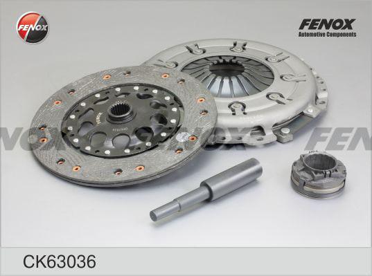 Fenox CK63036 - Комплект зчеплення autozip.com.ua