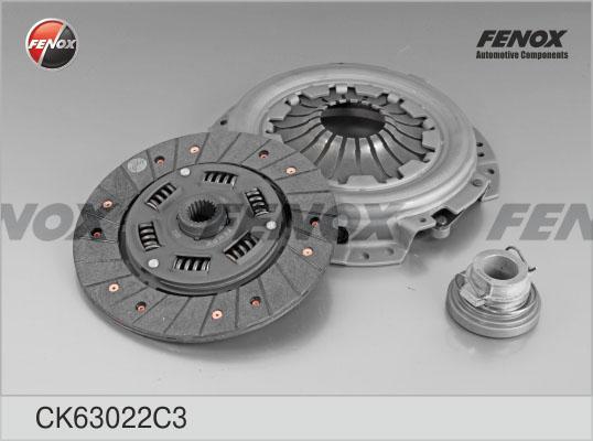 Fenox CK63022C3 - Комплект зчеплення autozip.com.ua