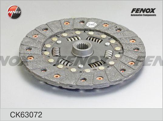 Fenox CK63072 - Комплект зчеплення autozip.com.ua
