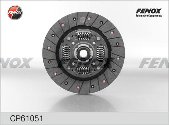 Fenox CP61051 - Диск зчеплення autozip.com.ua