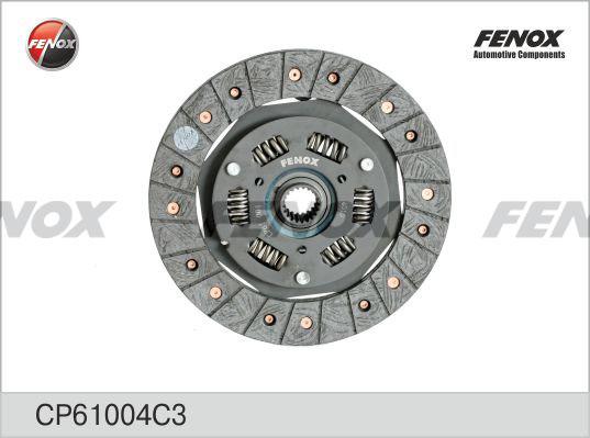 Fenox CP61004C3 - Диск зчеплення autozip.com.ua