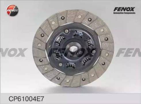 Fenox CP61004E7 - Диск зчеплення autozip.com.ua