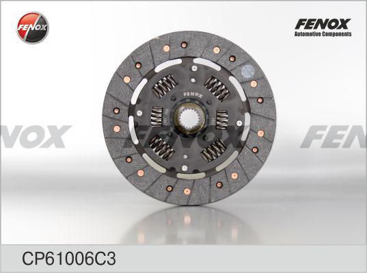 Fenox CP61006C3 - Диск зчеплення autozip.com.ua