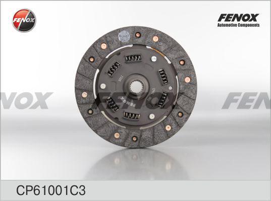 Fenox CP61001C3 - Диск зчеплення autozip.com.ua