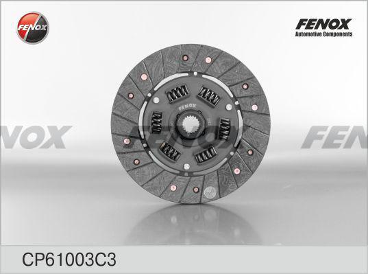 Fenox CP61003C3 - Диск зчеплення autozip.com.ua