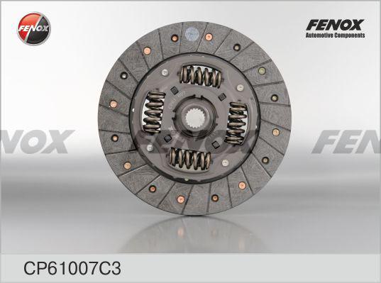 Fenox CP61007C3 - Диск зчеплення autozip.com.ua