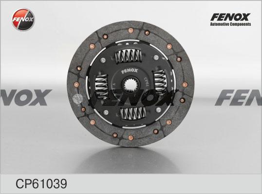 Fenox CP61039 - Диск зчеплення autozip.com.ua
