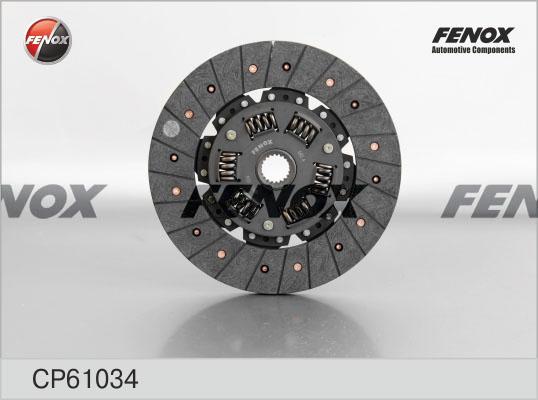 Fenox CP61034 - Диск зчеплення autozip.com.ua