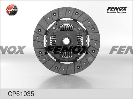 Fenox CP61035 - Диск зчеплення autozip.com.ua