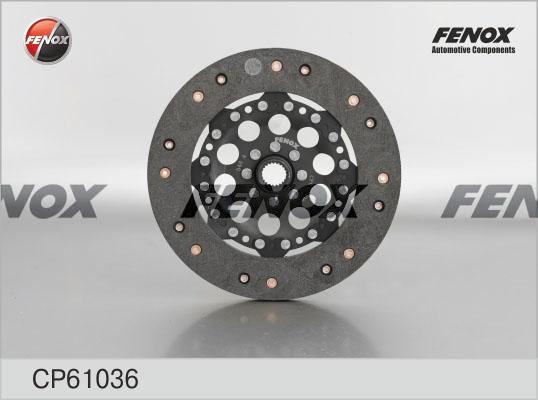 Fenox CP61036 - Диск зчеплення autozip.com.ua