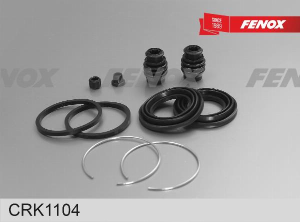 Fenox CRK1104 - Ремкомплект, гальмівний супорт autozip.com.ua