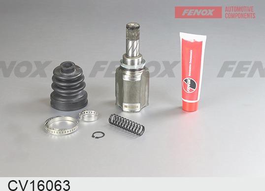 Fenox CV16063 - Шарнір, ШРУС, приводний вал autozip.com.ua
