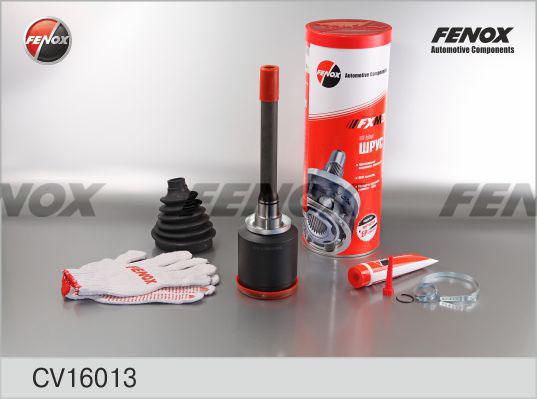 Fenox CV16013O7 - Шарнірний комплект, ШРУС, приводний вал autozip.com.ua