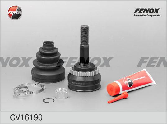 Fenox CV16190 - Шарнірний комплект, ШРУС, приводний вал autozip.com.ua