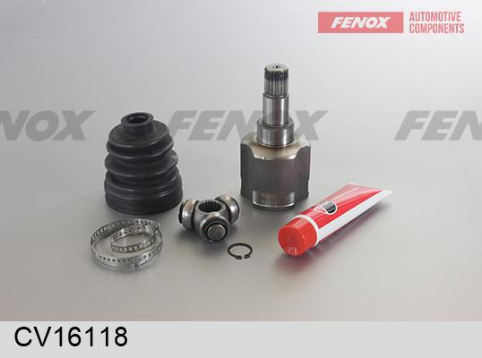 Fenox CV16118 - Шарнірний комплект, ШРУС, приводний вал autozip.com.ua