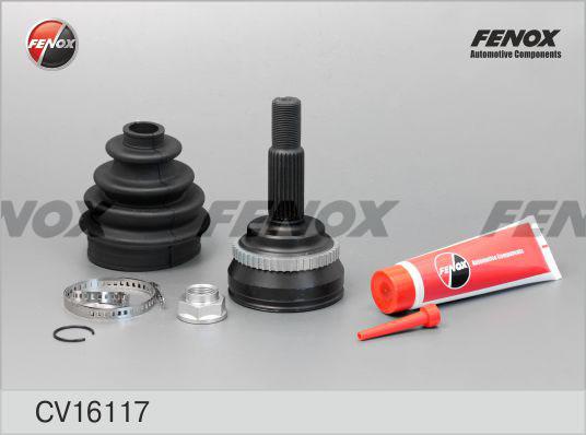 Fenox CV16117 - Шарнірний комплект, ШРУС, приводний вал autozip.com.ua