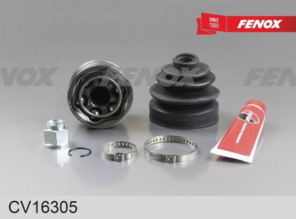 Fenox CV16305 - Шарнір, ШРУС, приводний вал autozip.com.ua