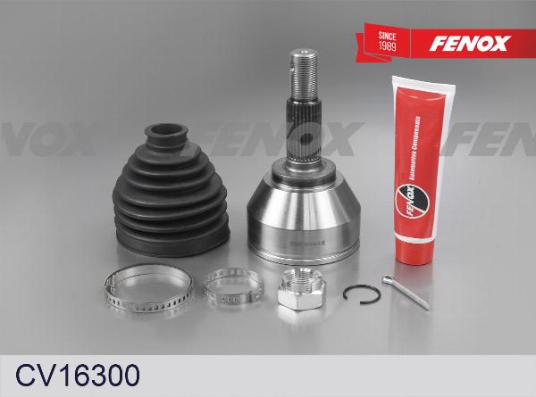 Fenox CV16300 - Шарнір, ШРУС, приводний вал autozip.com.ua