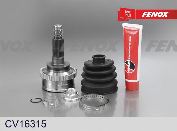 Fenox CV16315 - Шарнір, ШРУС, приводний вал autozip.com.ua