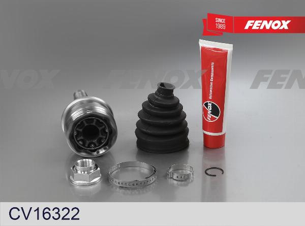 Fenox CV16322 - Шарнір, ШРУС, приводний вал autozip.com.ua