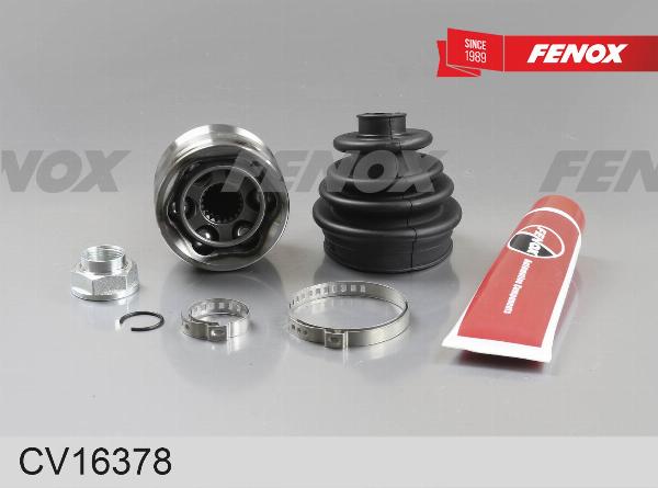 Fenox CV16378 - Шарнір, ШРУС, приводний вал autozip.com.ua