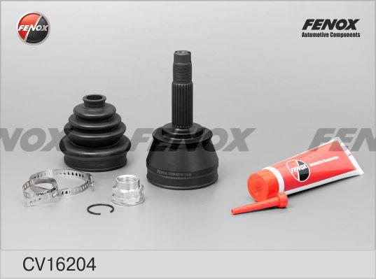 Fenox CV16204 - Шарнірний комплект, ШРУС, приводний вал autozip.com.ua