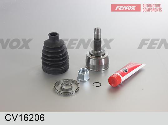 Fenox CV16206 - Шарнірний комплект, ШРУС, приводний вал autozip.com.ua