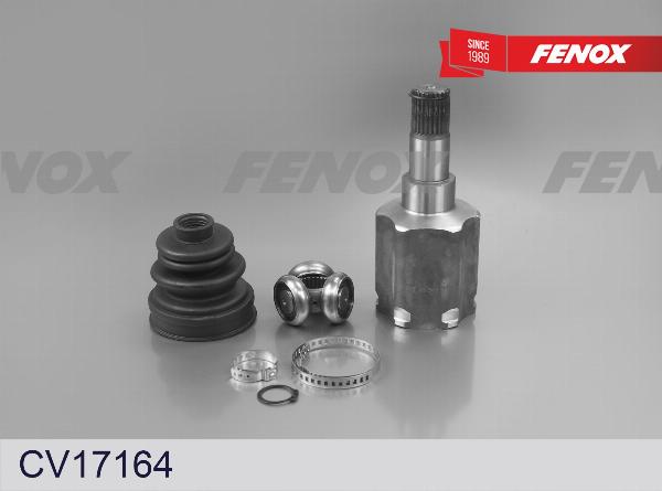 Fenox CV17164 - Шарнір, ШРУС, приводний вал autozip.com.ua