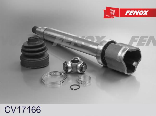 Fenox CV17166 - Шарнірний комплект, ШРУС, приводний вал autozip.com.ua