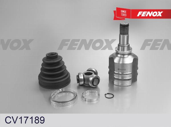 Fenox CV17189 - Шарнірний комплект, ШРУС, приводний вал autozip.com.ua