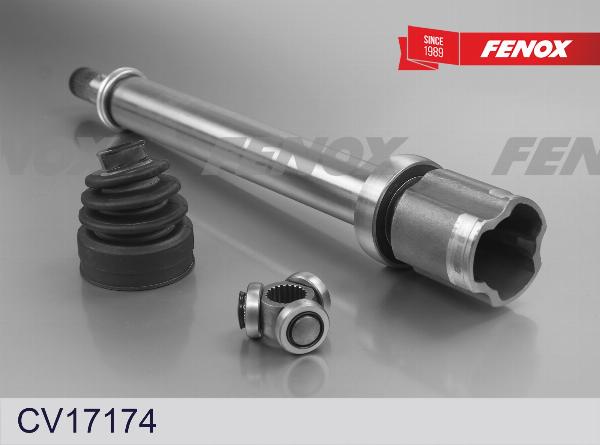 Fenox CV17174 - Шарнірний комплект, ШРУС, приводний вал autozip.com.ua