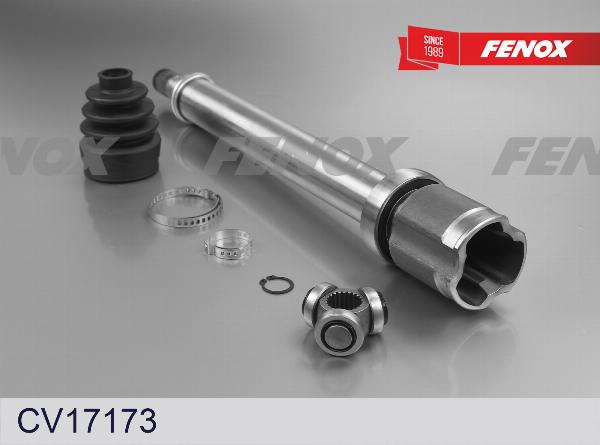 Fenox CV17173 - Шарнірний комплект, ШРУС, приводний вал autozip.com.ua