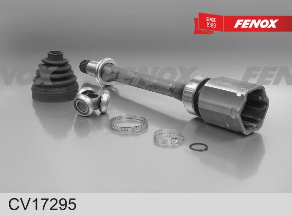 Fenox CV17295 - Шарнірний комплект, ШРУС, приводний вал autozip.com.ua