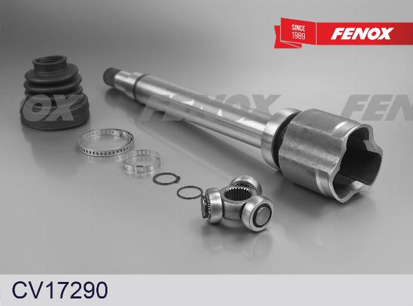 Fenox CV17290 - Шарнірний комплект, ШРУС, приводний вал autozip.com.ua