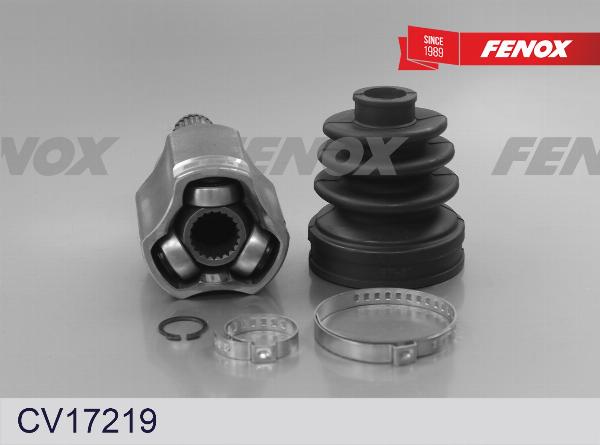 Fenox CV17219 - Шарнірний комплект, ШРУС, приводний вал autozip.com.ua