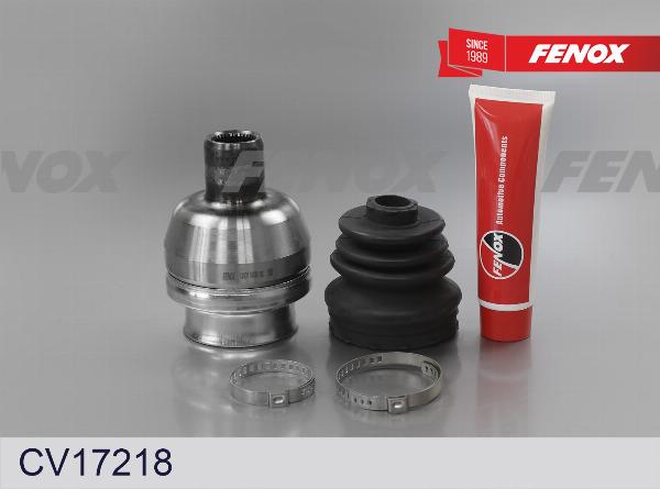 Fenox CV17218 - Шарнір, ШРУС, приводний вал autozip.com.ua
