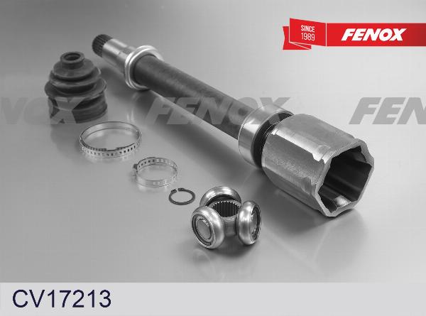 Fenox CV17213 - Шарнірний комплект, ШРУС, приводний вал autozip.com.ua