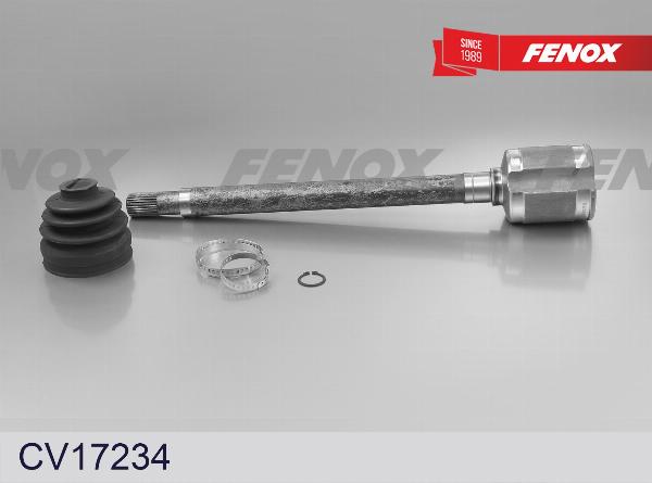Fenox CV17234 - Шарнір, ШРУС, приводний вал autozip.com.ua