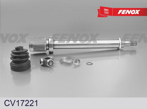 Fenox CV17221 - Шарнірний комплект, ШРУС, приводний вал autozip.com.ua