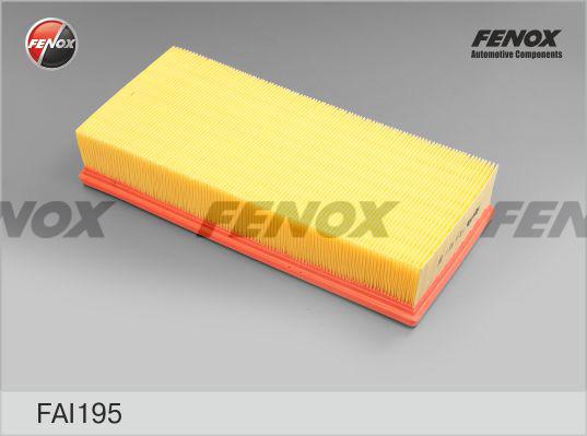 Fenox FAI195 - Повітряний фільтр autozip.com.ua