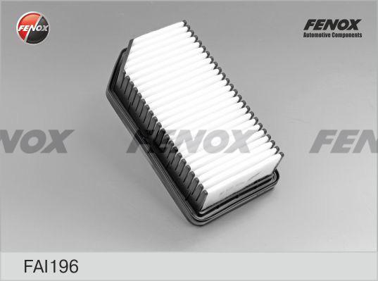 Fenox FAI196 - Повітряний фільтр autozip.com.ua