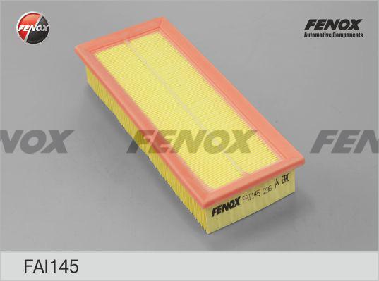 Fenox FAI145 - Повітряний фільтр autozip.com.ua