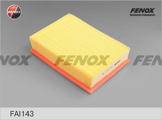Fenox FAI143 - Повітряний фільтр autozip.com.ua