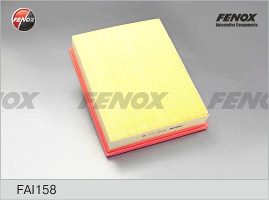 Fenox FAI158 - Повітряний фільтр autozip.com.ua