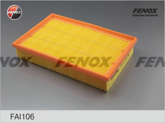Fenox FAI106 - Повітряний фільтр autozip.com.ua