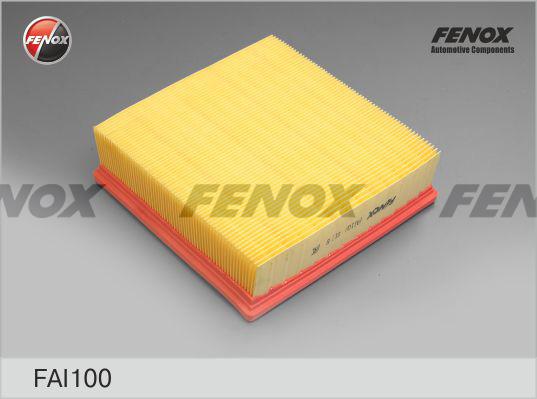 Fenox FAI100 - Повітряний фільтр autozip.com.ua