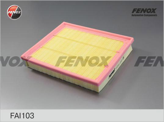 Fenox FAI103 - Повітряний фільтр autozip.com.ua