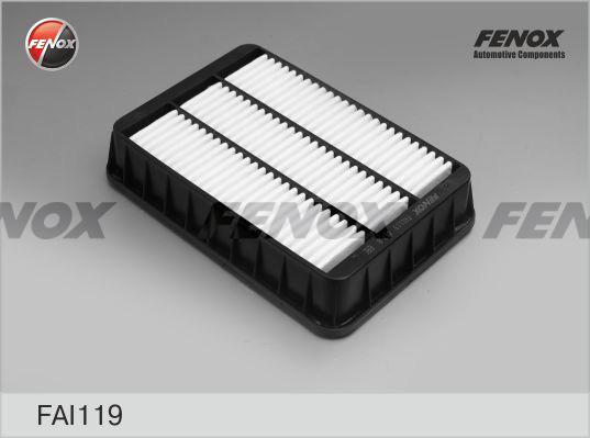 Fenox FAI119 - Повітряний фільтр autozip.com.ua