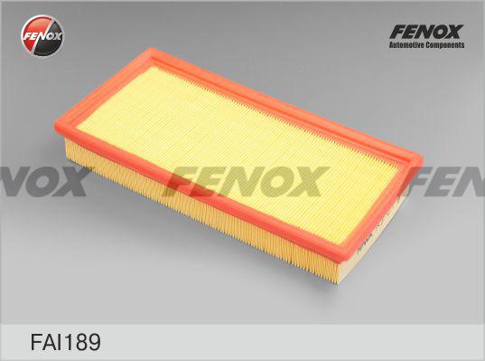 Fenox FAI189 - Повітряний фільтр autozip.com.ua