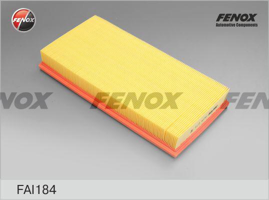 Fenox FAI184 - Повітряний фільтр autozip.com.ua